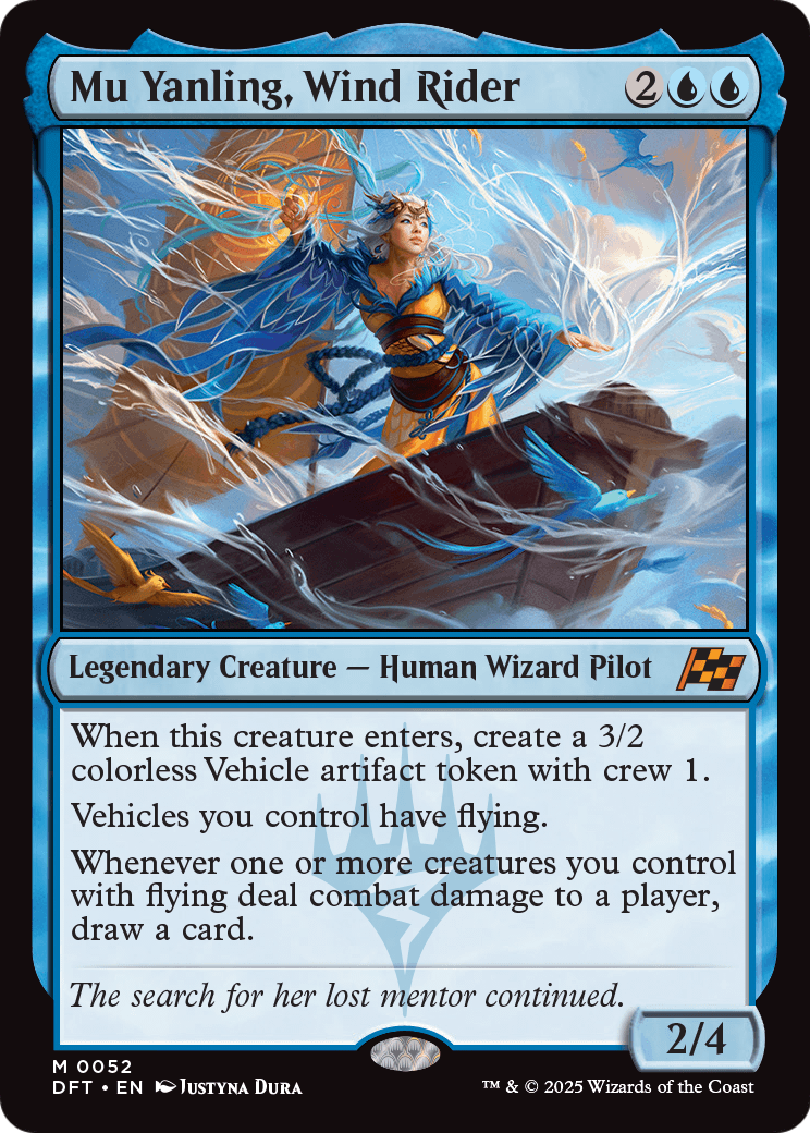 Mu Yanling, Wind Rider (DFT-052) - Aetherdrift Foil