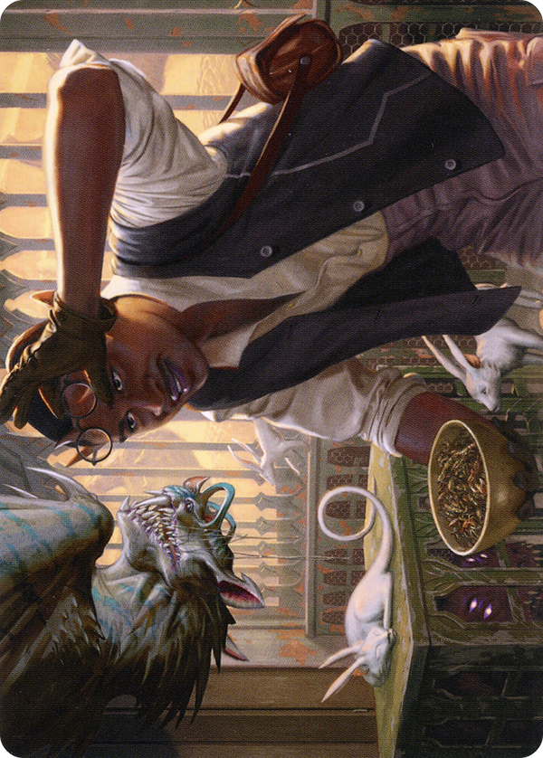 Bennie Bracks, Zoologist // Bennie Bracks, Zoologist (ASNC-049) - New Capenna Art Series (Borderless) Foil
