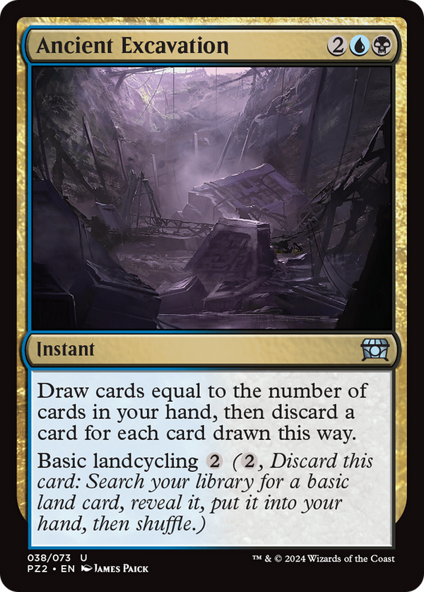 Ancient Excavation (LIST-038/073) - The List