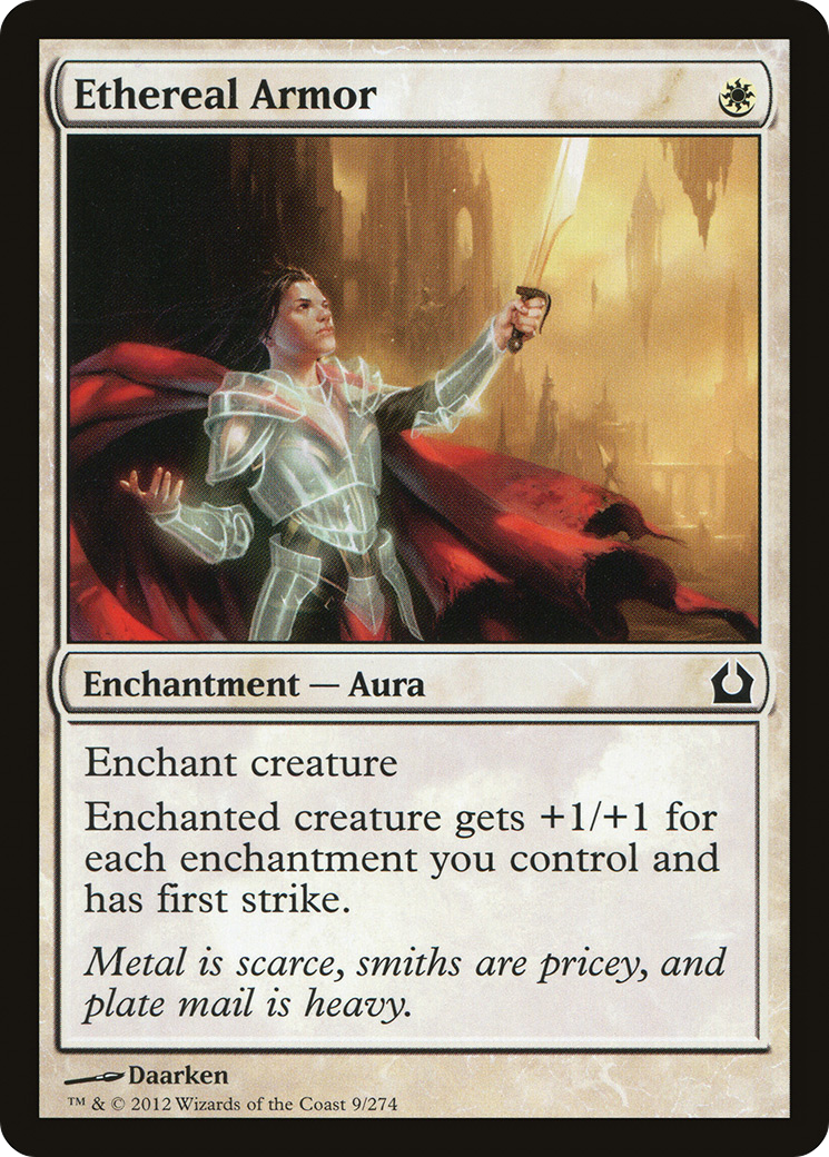 Ethereal Armor (RTR-009) - Return to Ravnica