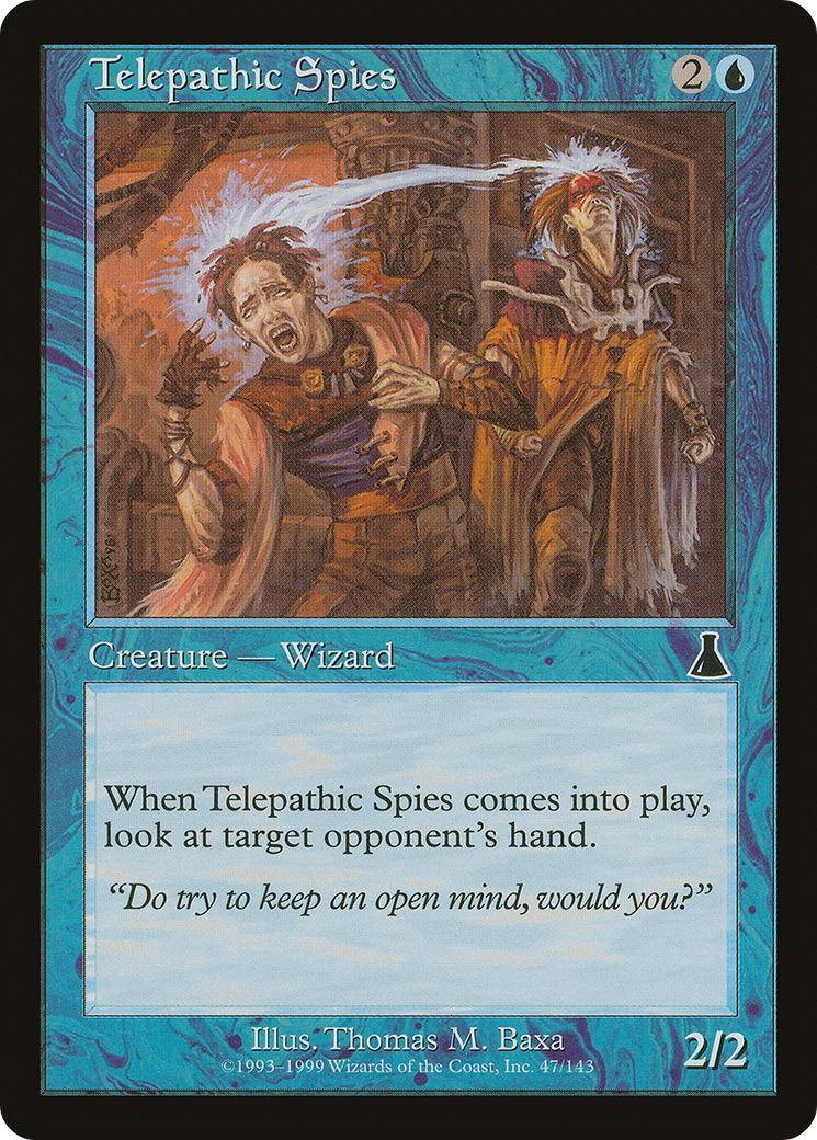 Telepathic Spies (UDS-047) - Urza's Destiny