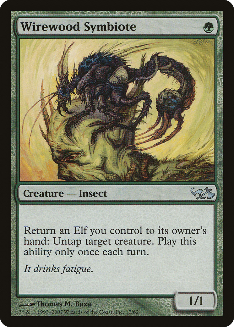 Wirewood Symbiote (EVG-017) - Duel Decks: Elves vs. Goblins