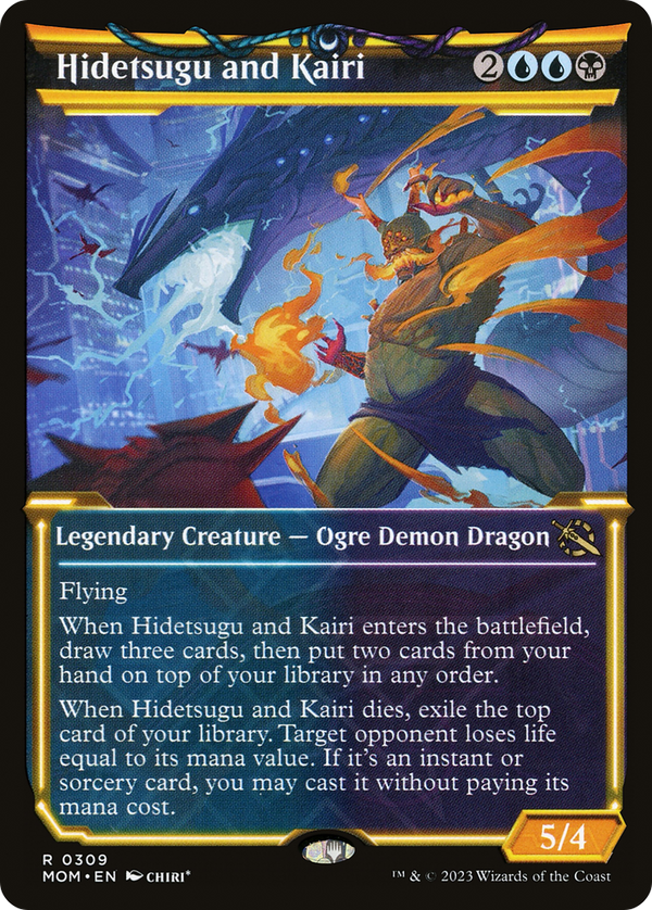 Hidetsugu and Kairi (Showcase) (MOM-309) - March of the Machine: (Showcase) Foil