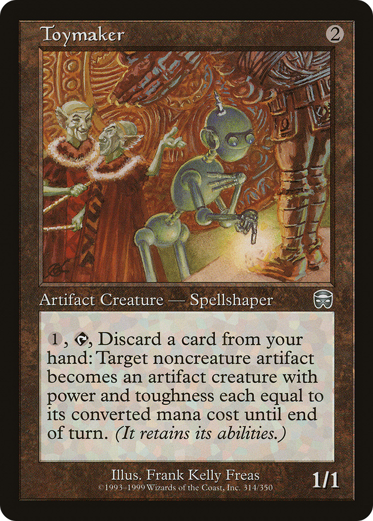 Toymaker (MMQ-314) - Mercadian Masques Foil