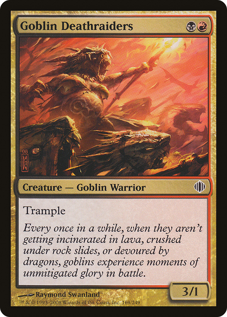 Goblin Deathraiders (ALA-169) - Shards of Alara