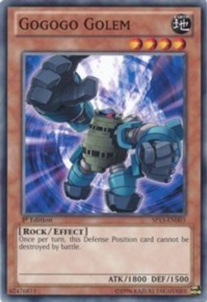 Gogogo Golem (SP13-EN003) - Star Pack 2013 1st Edition