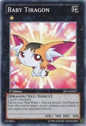 Baby Tiragon (SP13-EN027) - Star Pack 2013 Unlimited
