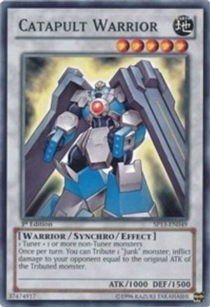Catapult Warrior (SP13-EN049) - Star Pack 2013 Unlimited