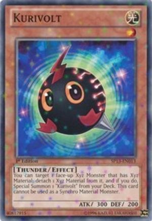 Kurivolt (Starfoil) (SP13-EN013) - Star Pack 2013 Unlimited