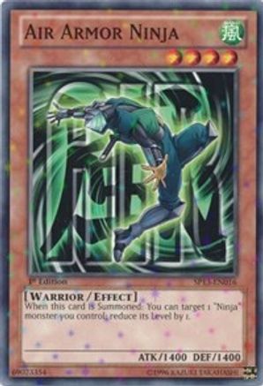 Air Armor Ninja (Starfoil) (SP13-EN016) - Star Pack 2013 Unlimited