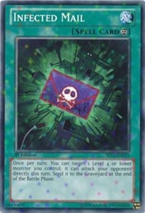 Infected Mail (Starfoil) (SP13-EN033) - Star Pack 2013 1st Edition