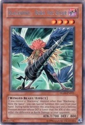 Blackwing - Bora the Spear (Silver) (DL09-EN011) - Duelist League Promo Unlimited