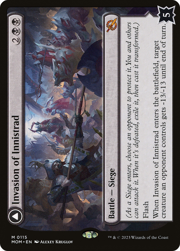 Invasion of Innistrad (MOM-115) - March of the Machine Foil