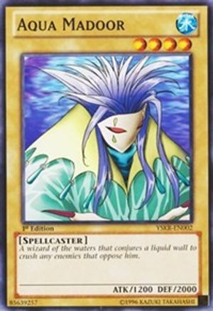 Aqua Madoor (YSKR-EN002) - Starter Deck: Kaiba Reloaded 1st Edition