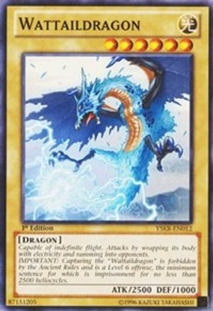 Wattaildragon (YSKR-EN012) - Starter Deck: Kaiba Reloaded Unlimited