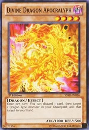 Divine Dragon Apocralyph (YSKR-EN026) - Starter Deck: Kaiba Reloaded Unlimited