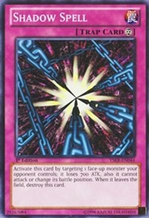 Shadow Spell (YSKR-EN044) - Starter Deck: Kaiba Reloaded 1st Edition