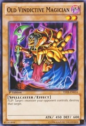 Old Vindictive Magician (YSYR-EN014) - Starter Deck: Yugi Reloaded Unlimited