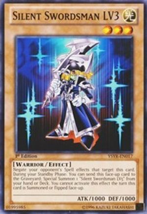 Silent Swordsman LV3 (YSYR-EN017) - Starter Deck: Yugi Reloaded Unlimited