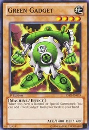 Green Gadget (YSYR-EN019) - Starter Deck: Yugi Reloaded Unlimited