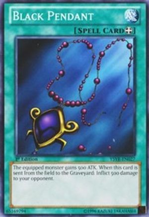 Black Pendant (YSYR-EN027) - Starter Deck: Yugi Reloaded 1st Edition