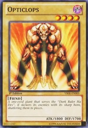 Opticlops (YSKR-EN005) - Starter Deck: Kaiba Reloaded Unlimited
