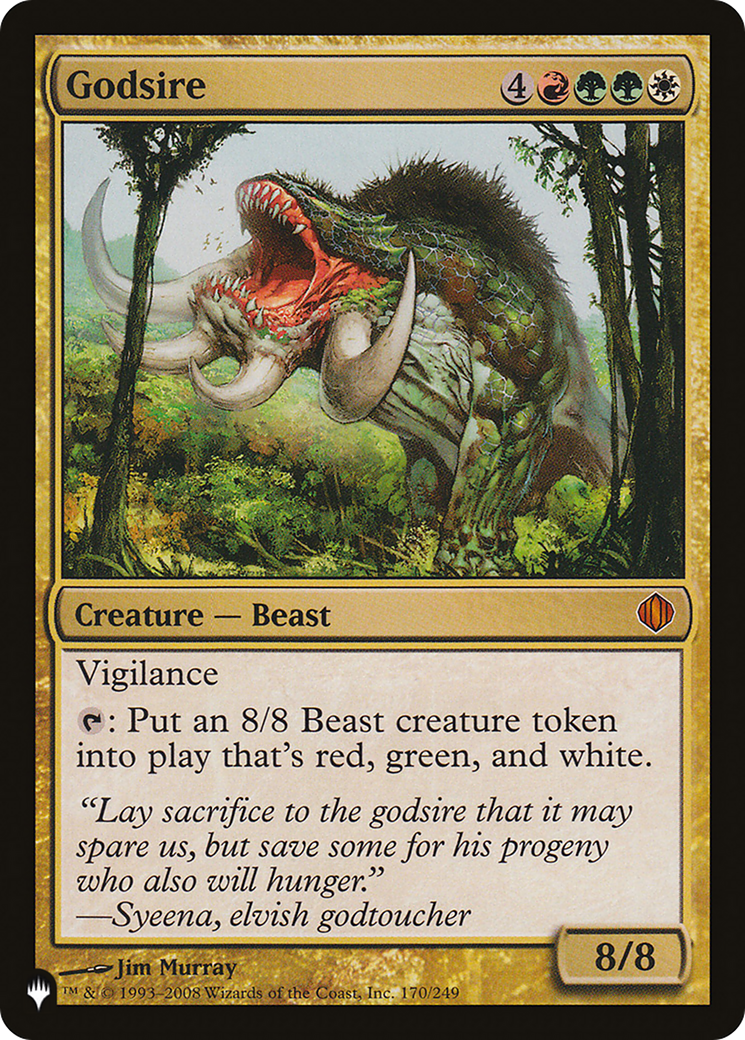 Godsire (LIST-170/249) - The List