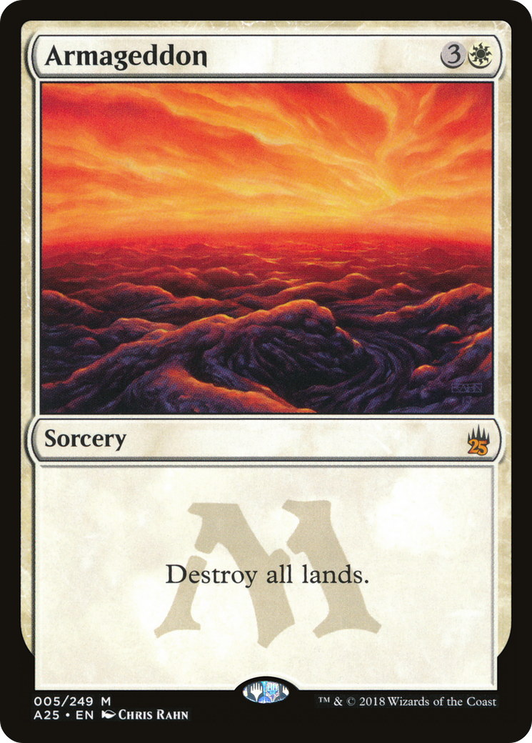 Armageddon (A25-005) - Masters 25 Foil