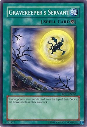 Gravekeeper's Servant (RP01-EN055) - Retro Pack Unlimited