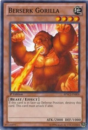 Berserk Gorilla (BPW2-EN009) - Battle Pack 2: War of the Giants Round 2 1st Edition