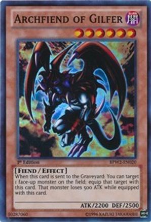 Archfiend of Gilfer (BPW2-EN020) - Battle Pack 2: War of the Giants Round 2 1st Edition