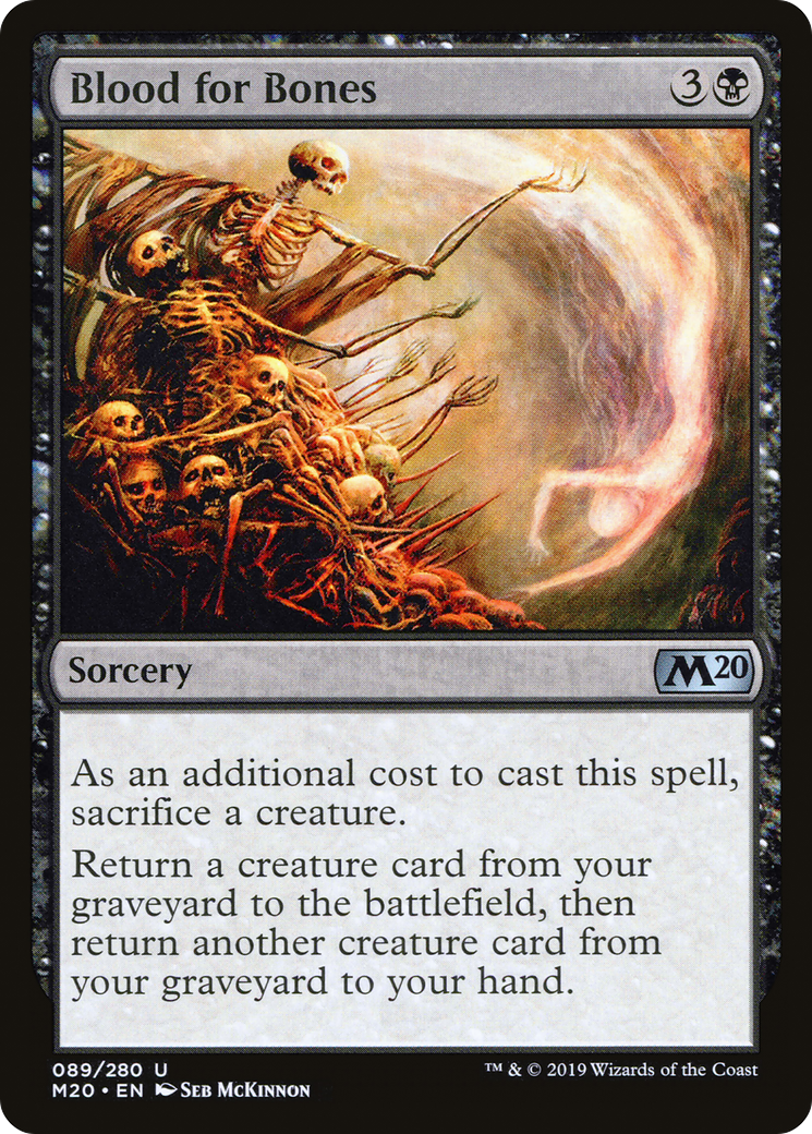 Blood for Bones (M20-089) - Core Set 2020