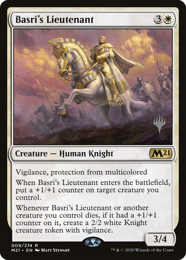 Basri's Lieutenant (PPM21-009) - Core Set 2021 Promos Foil