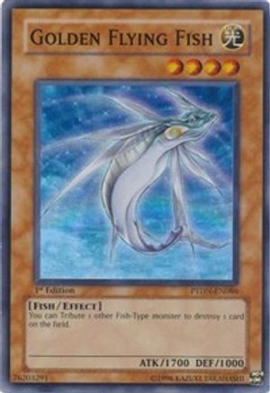 Golden Flying Fish (PTDN-EN086) - Phantom Darkness 1st Edition