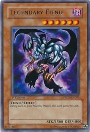 Legendary Fiend (PTDN-EN093) - Phantom Darkness 1st Edition