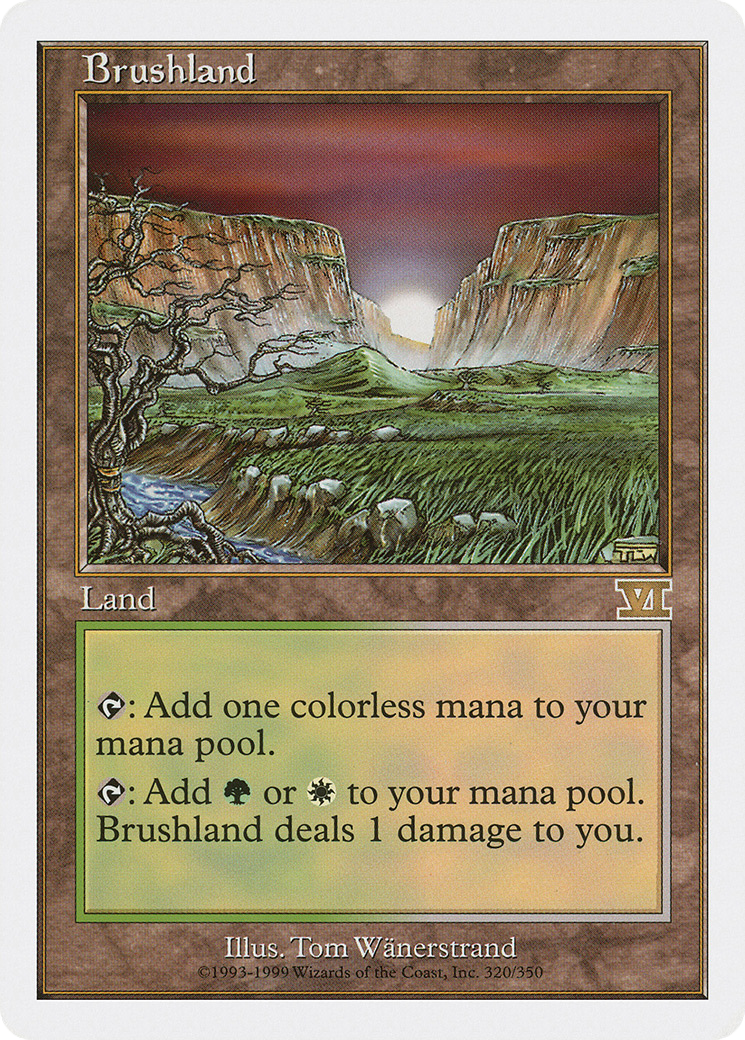 Brushland (6ED-320) - Classic Sixth Edition