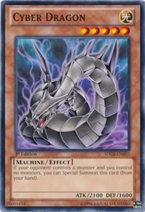 Cyber Dragon (Black) (SDCR-EN003) - Structure Deck: Cyber Dragon Revolution Unlimited