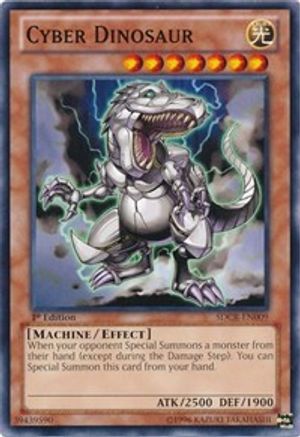 Cyber Dinosaur (SDCR-EN009) - Structure Deck: Cyber Dragon Revolution Unlimited