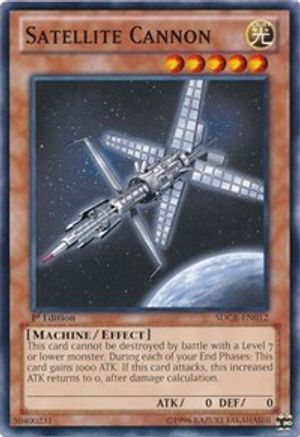 Satellite Cannon (SDCR-EN012) - Structure Deck: Cyber Dragon Revolution Unlimited