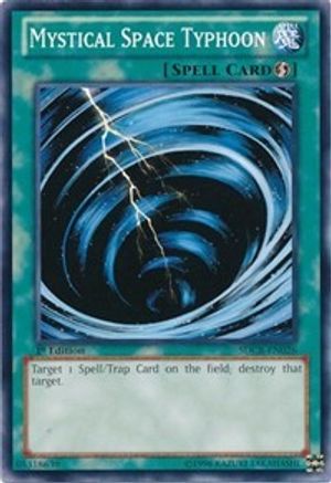 Mystical Space Typhoon (SDCR-EN026) - Structure Deck: Cyber Dragon Revolution 1st Edition