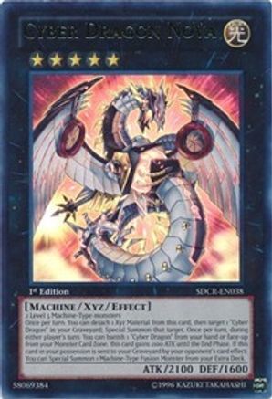 Cyber Dragon Nova (SDCR-EN038) - Structure Deck: Cyber Dragon Revolution 1st Edition