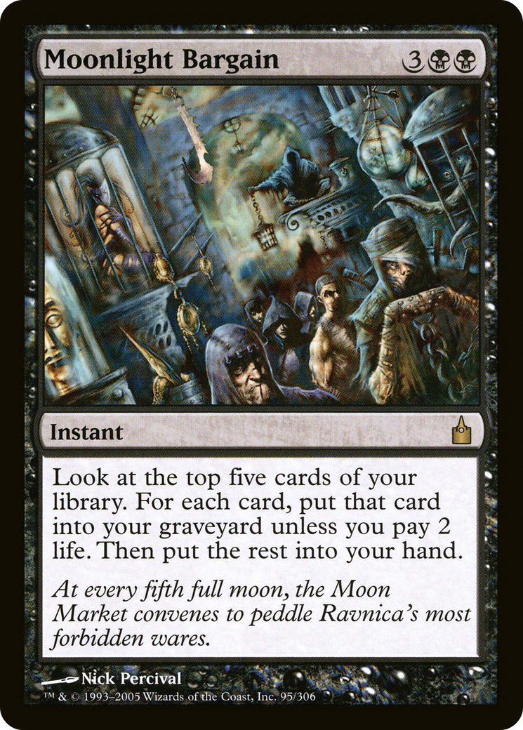 Moonlight Bargain (RAV-095) - Ravnica: City of Guilds