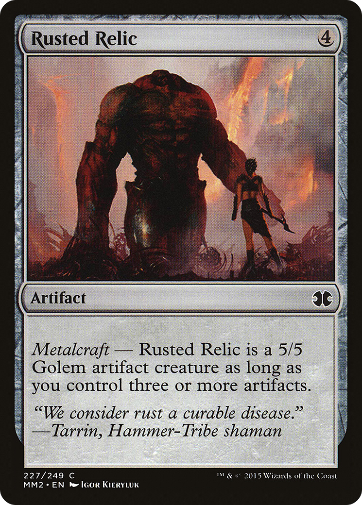 Rusted Relic (MM2-227) - Modern Masters 2015