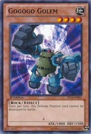 Gogogo Golem (SP14-EN001) - Star Pack 2014 1st Edition