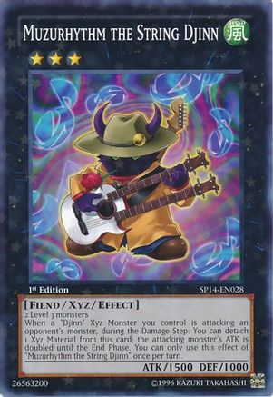Muzurhythm the String Djinn (Starfoil) (SP14-EN028) - Star Pack 2014 1st Edition
