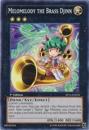 Melomelody the Brass Djinn (SP14-EN030) - Star Pack 2014 1st Edition