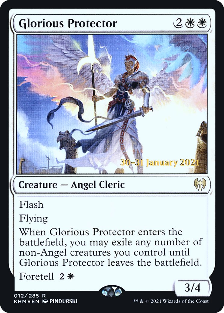 Glorious Protector (PRE-012) - Kaldheim Promos Foil