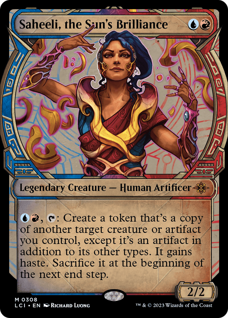 Saheeli, the Sun's Brilliance (Showcase) (LCI-308) - The Lost Caverns of Ixalan: (Showcase)