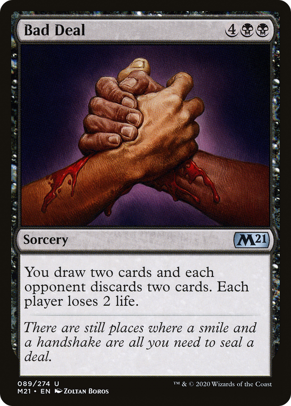 Bad Deal (M21-089) - Core Set 2021 Foil