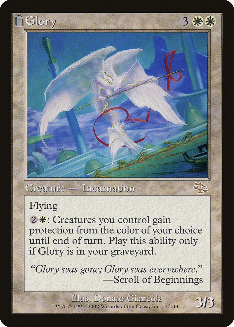 Glory (JUD-011) - Judgment: (tombstone) Foil
